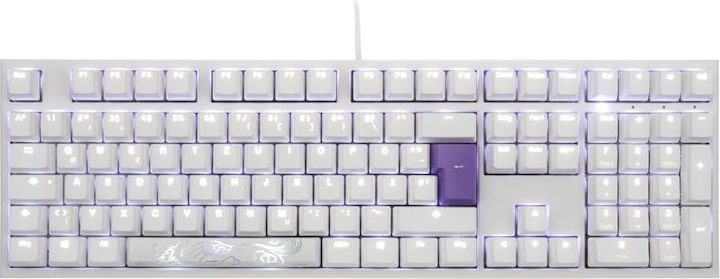 Actual product image Ducky One 2 White Edition (DE, Cable)
