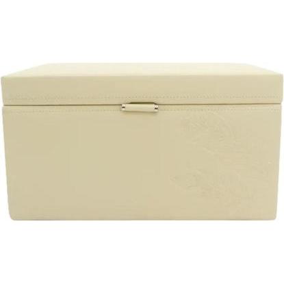 Friedrich, Uhrenbox + Schmuckaufbewahrung, Modern beige jewelry box Boho 20133-1, Beige