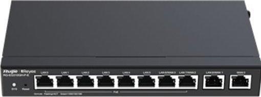Actual product image Ruijie NET ROUTER 1000M 10PORT 8POE+