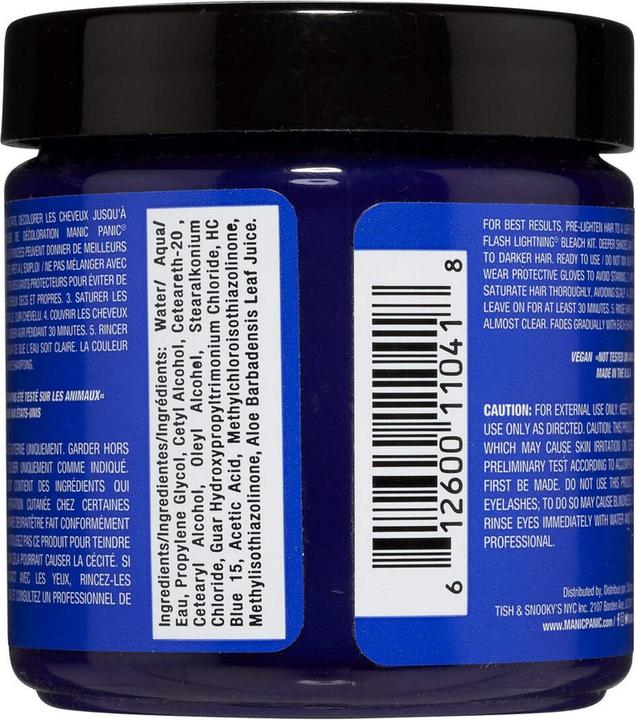 Actual product image Skybound Blue Moon Hair Dye Classic High Voltage 118ml (The Blue Moon)