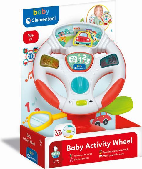 Actual product image Clementoni Interactive steering wheel for babies