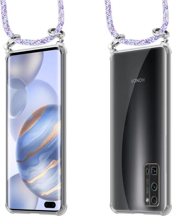 Produktbild Cadorabo TPU Handy Kette SILBER Cover