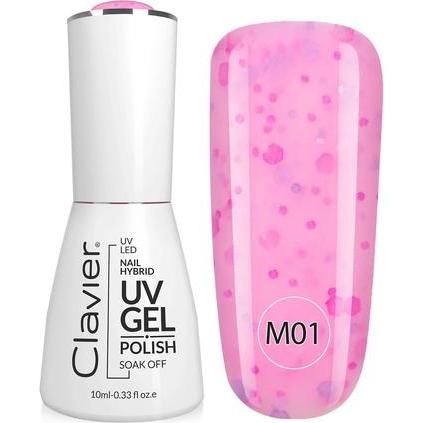 Clavier, Nagelpflegemittel, Luxury Nail Hybrid Uv Gel 001 10Ml (10 ml)