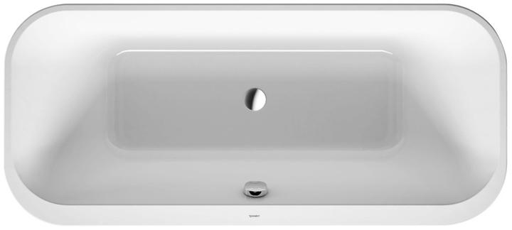 Duravit Ovale Badewanne Happy D,2 Plus 80 x 180 cm graphit glatt matt 700453800000000 (180 l, 180 cm, 80 cm)