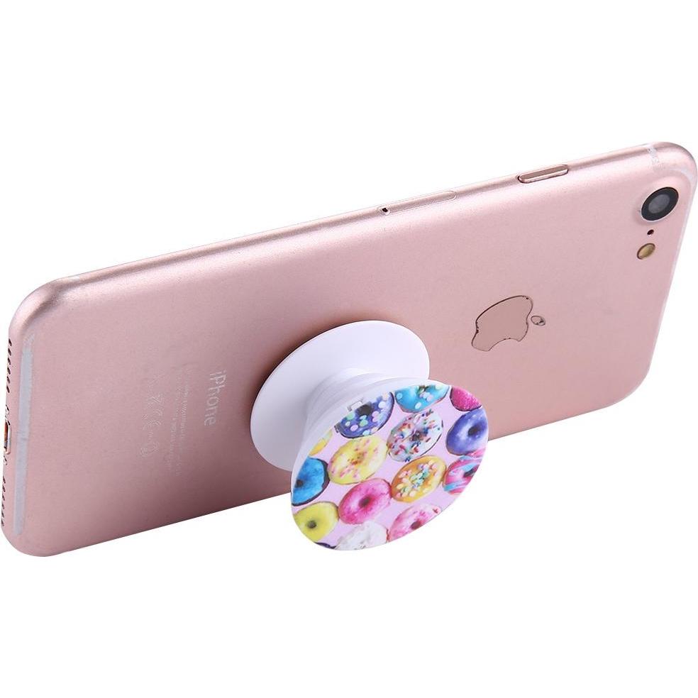 Thumbnail - Cover-Discount Universal - Multifunktions Smartphone Ständer Donut, Smartphone Halterung, Mehrfarbig