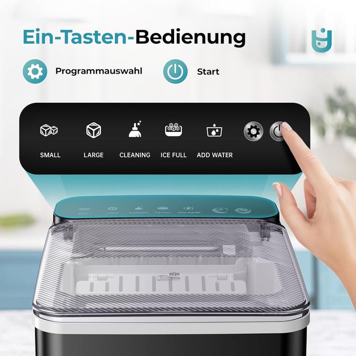 Produktbild Euhomy Eiswürfelmaschine