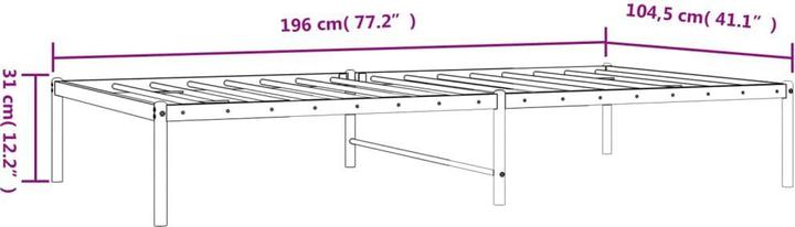 Image du produit vidaXL Bettgestell (100 x 190 cm)