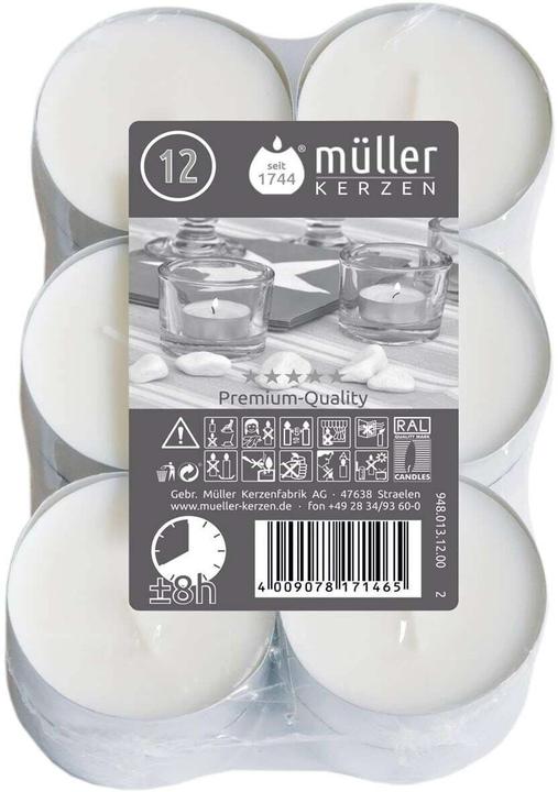 Produktbild müller Kerzen Maxi-Teelichter (12 Stk.)