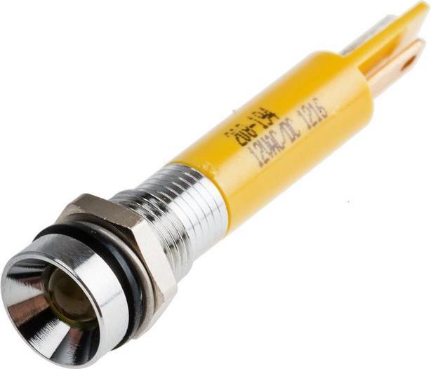 RS PRO LED jaune ultrabrillante satiné encastré