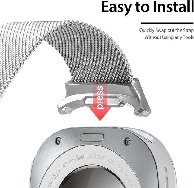 Actual product image Dux Ducis Milanese Series stainless steel bracelet (Stainless steel)