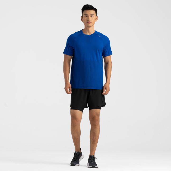 Produktbild Kiprun Laufshorts Herren Tights 2-in-1 - schwarz (L)