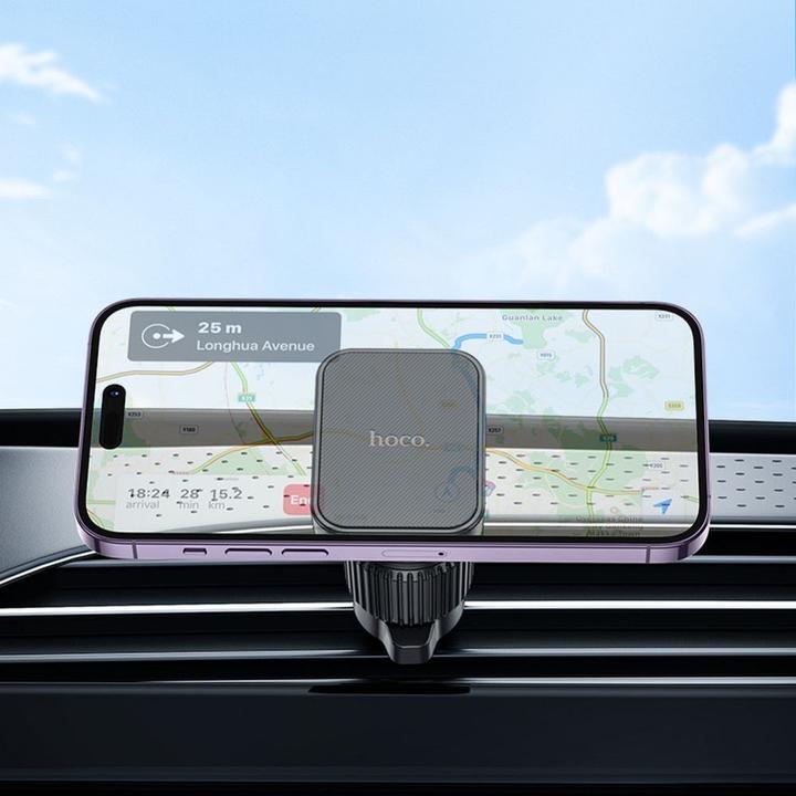 Actual product image Hoco Auto holder magnetic car holder for air vent H32 black