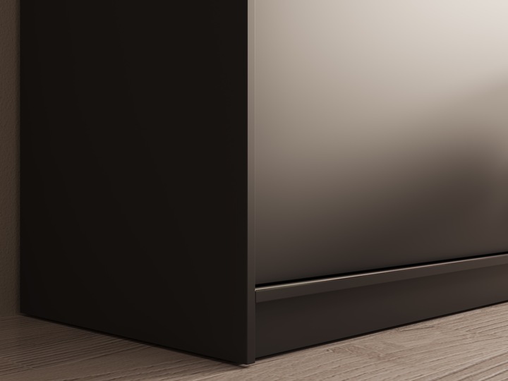 Immagine prodotto ADRK Furniture Armadio ad ante scorrevoli con specchio Hailey 120 (120 x 60 x 205 cm)