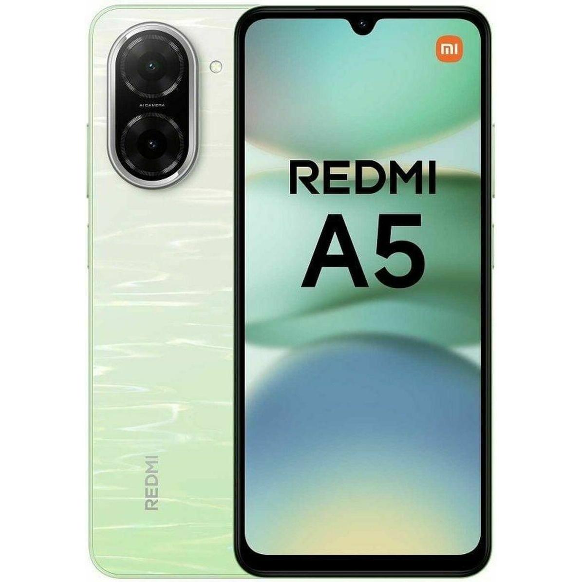 Xiaomi Redmi A5 4G (128 GB, Lake Green, 6.88", Dual SIM, 4G), Smartphone, Grün