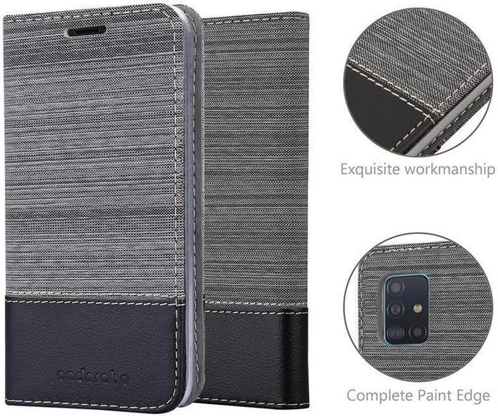 Produktbild Cadorabo Book Jeans Optik Cover (Samsung Galaxy A51 5G)