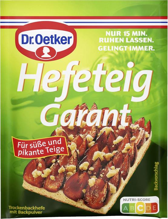 Image du produit Dr. Oetker Pâte à lever Garant (32 g)