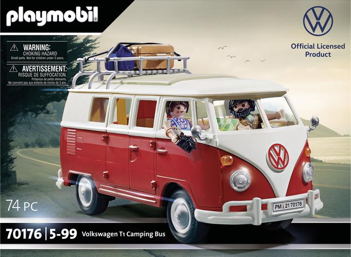 Actual product image Playmobil Volkswagen T1 Camping Bus (70176, Playmobil Volkswagen)