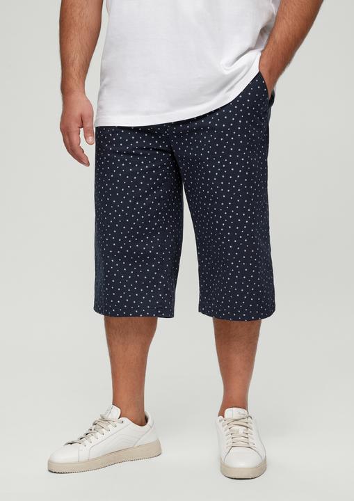 Produktbild S.Oliver Hose Slim: Bermuda mit Allover-Print (42)