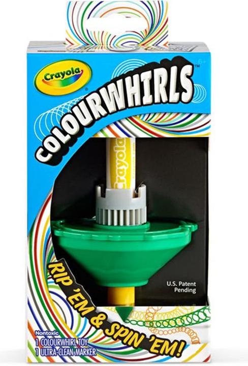 Actual product image Crayola ColourWhirls, das Farbkreiselspiel