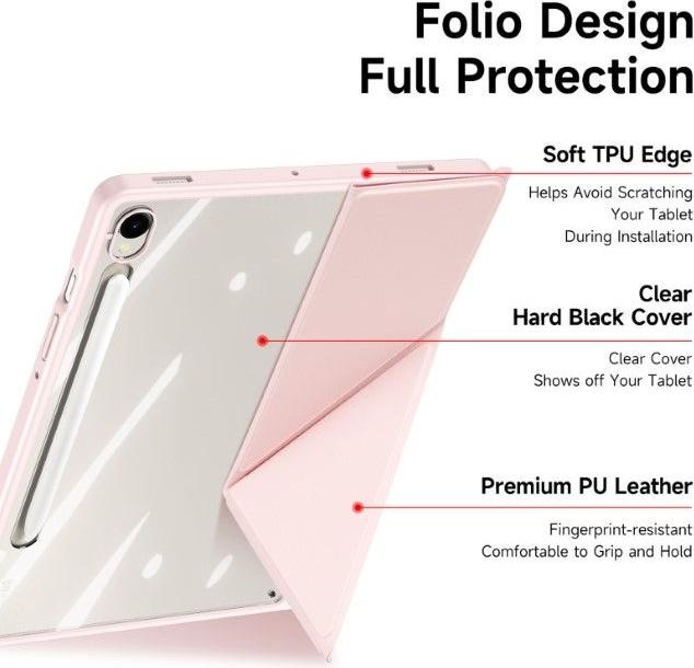 Actual product image Dux Ducis Magi Series Bookover (Galaxy Tab S9, Galaxy Tab S9 FE)