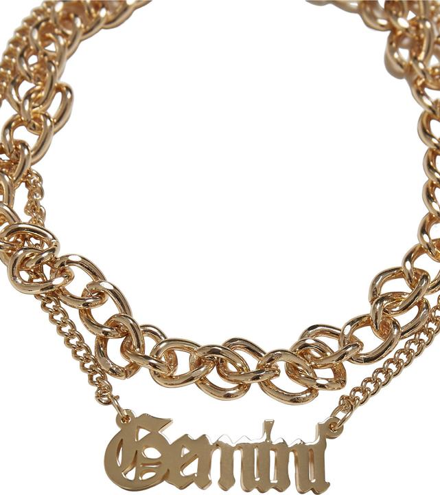 Produktbild Urban Classics Zodiac Golden Anklet (80% Eisen 20% Rostfreier Stahl, 22 cm)