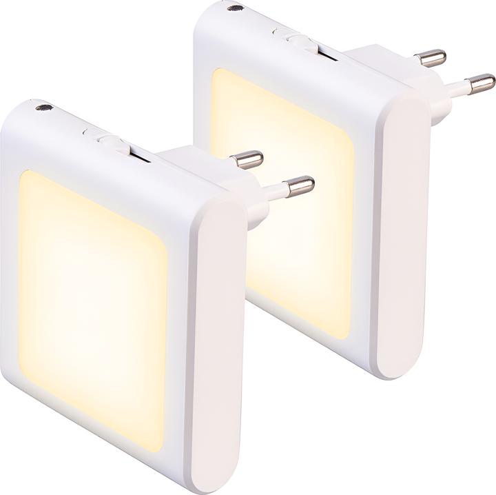 Yuwanet LED Nachtlicht Duo