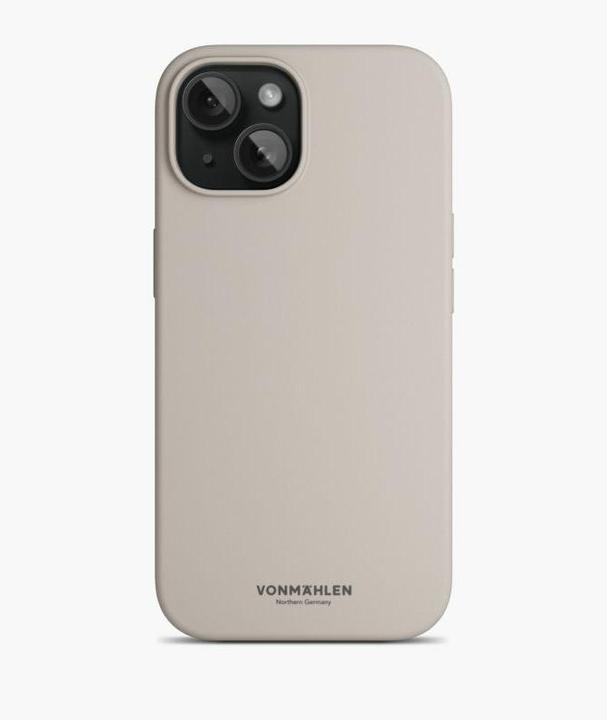 Immagine prodotto Vonmählen Eco Silicone Case for iPhone 15 Plus - Cream (Apple iPhone 15 Plus)