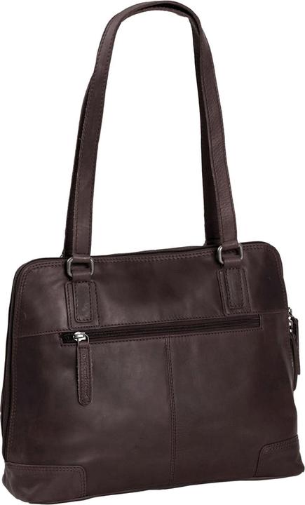 Produktbild The Chesterfield Brand Wax Pull Up Schultertasche Leder 30 cm Laptopfach