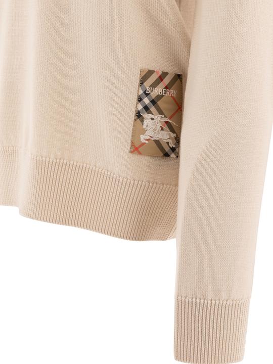 Actual product image Burberry Wool crew neck sweater (L)