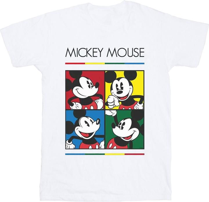 Produktbild Disney Mickey Mouse Square Colour TShirt Jungen (128)