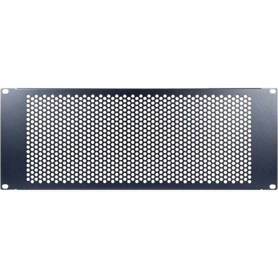 Intertech Inter-Tech 88887321 Rack Zubehör Blindverschlussplatte, Serverschrank Zubehör, Schwarz