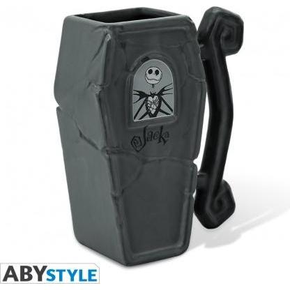 GB Eye, Tasse, Tazza Nightmare Before Xmas : Jack Coffin - 320ml 3D (320 ml, 2 x)