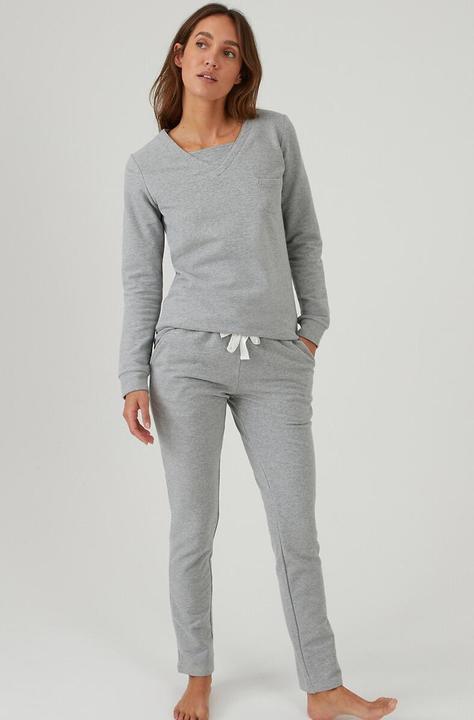 Actual product image La Redoute Collections Sweatware 2-piece pyjamas (W32/L34)