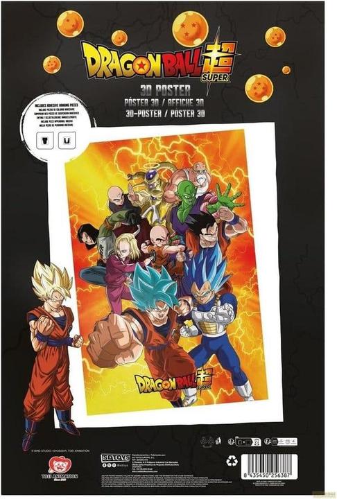 Productafbeelding SD Toys Dragon Ball Super Universal Survival Heroes 3D poster (38 x 58 cm)