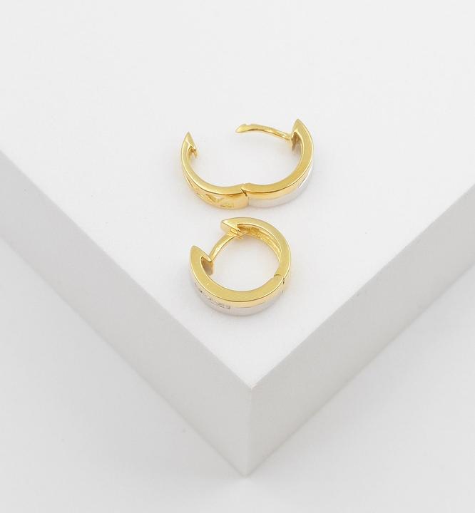 Produktbild Muau Creolen (750/18 K Gold)