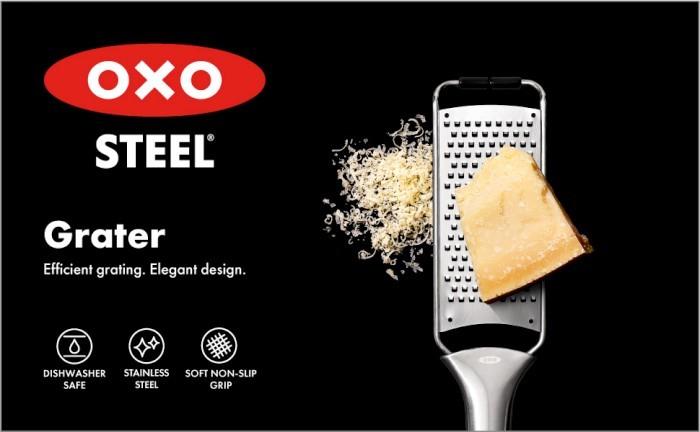 Produktbild OXO Steel Reibe geätzt, 29cm