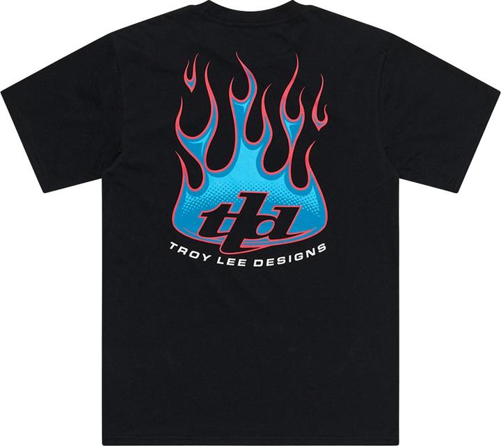 Actual product image Troy Lee Designs T-Shirt, Torched, black, M (M)