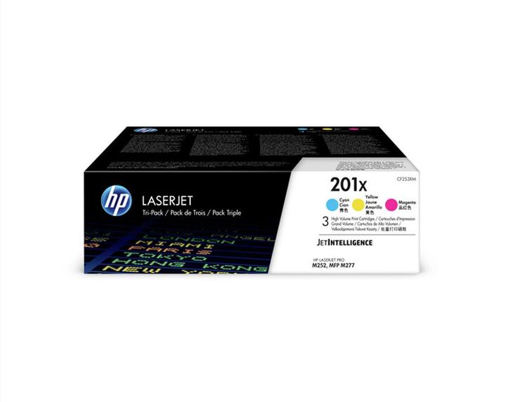 Image du produit HP 201X Tri-Pack 201X (M, C, Y)