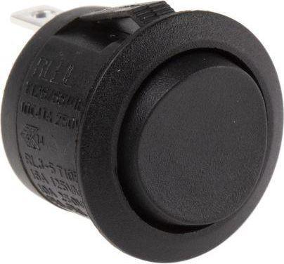 Produktbild RS PRO Switch Rocker black centre-off momentary