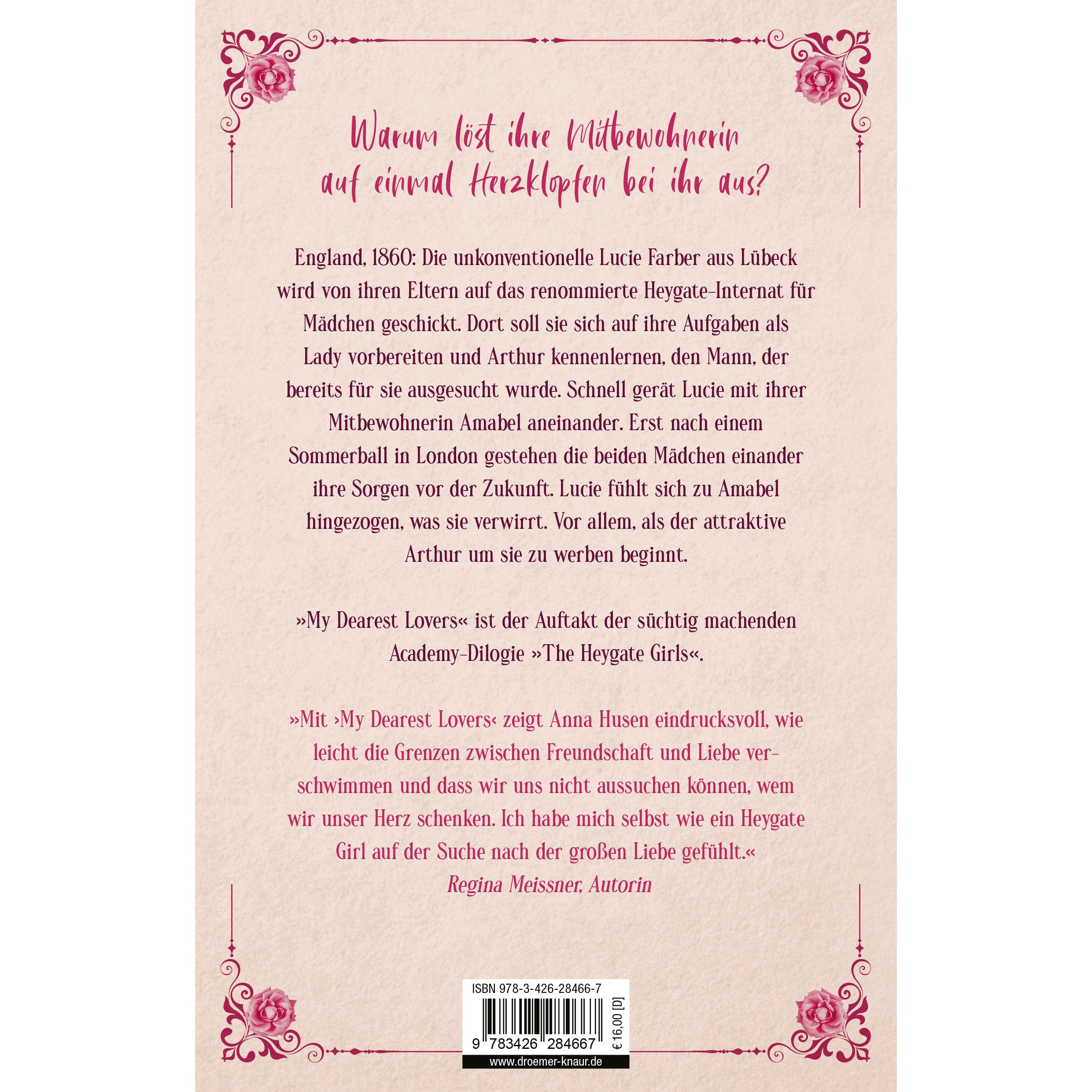 Thumbnail - My Dearest Lovers. The Heygate Girls, Belletristik von Anna Husen