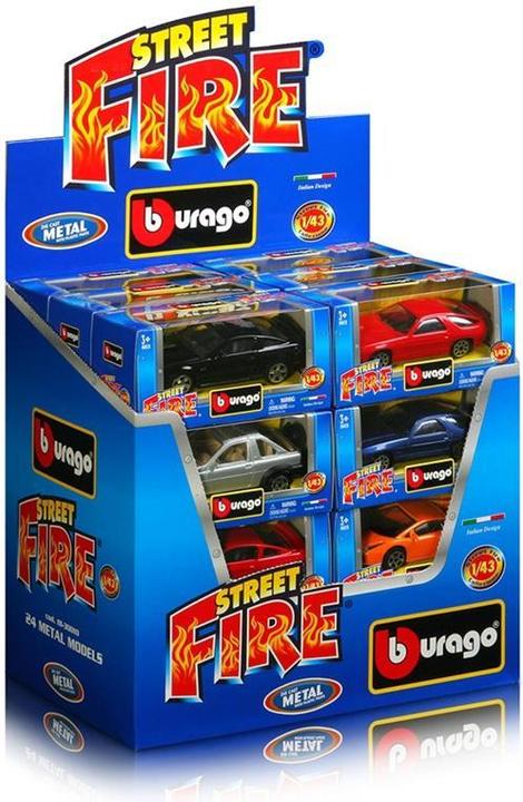 Actual product image Bburago Street Fire 1/43 in Windowbox 12/144