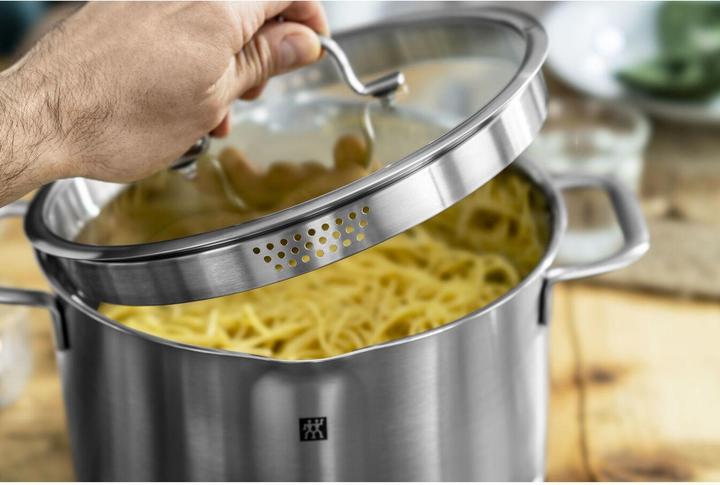 Produktbild Zwilling 1009154 TrueFlow Kochtopfset (24 cm, Pfannenset + Topfset, Edelstahl)
