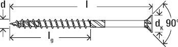 Immagine prodotto Fischer Viti da costruzione per legno a testa svasata Power Fast 8x340 mm TX40 vz. (50 Viti per pezzo)