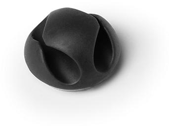 Image du produit Durable CAVOLINE clip pr.2 câble noir