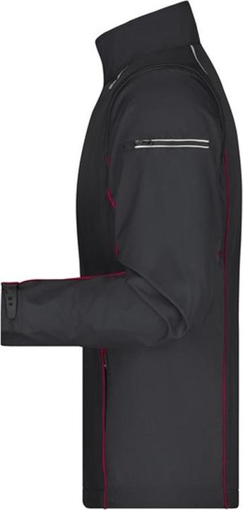 Actual product image James & Nicholson Mens Zip-Off Soft Shell Jacket (S)