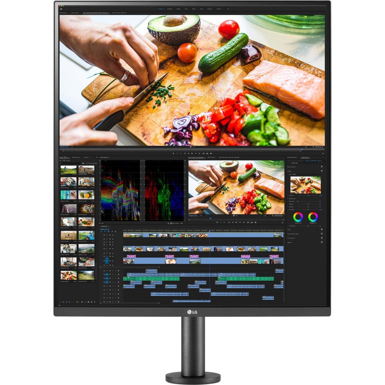 LG 28MQ780-B (2560 x 2880 Pixel, 28"), Monitor, Schwarz