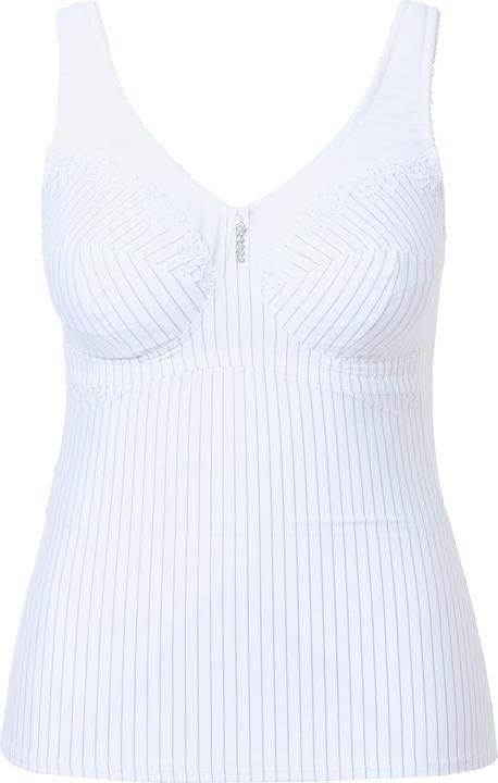 Produktbild Ulla Popken Shaping-Hemd, Nadelstreifen, ohne BH tragbar (95 D)