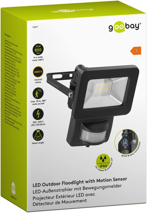 Produktbild Goobay LED Aussenstrahler (850 lm, IP44)
