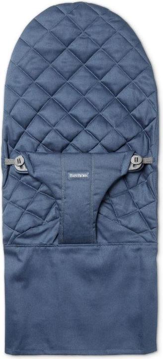 Actual product image BabyBjörn Woven Replacement Fabric for Baby Chair, Midnight Blue