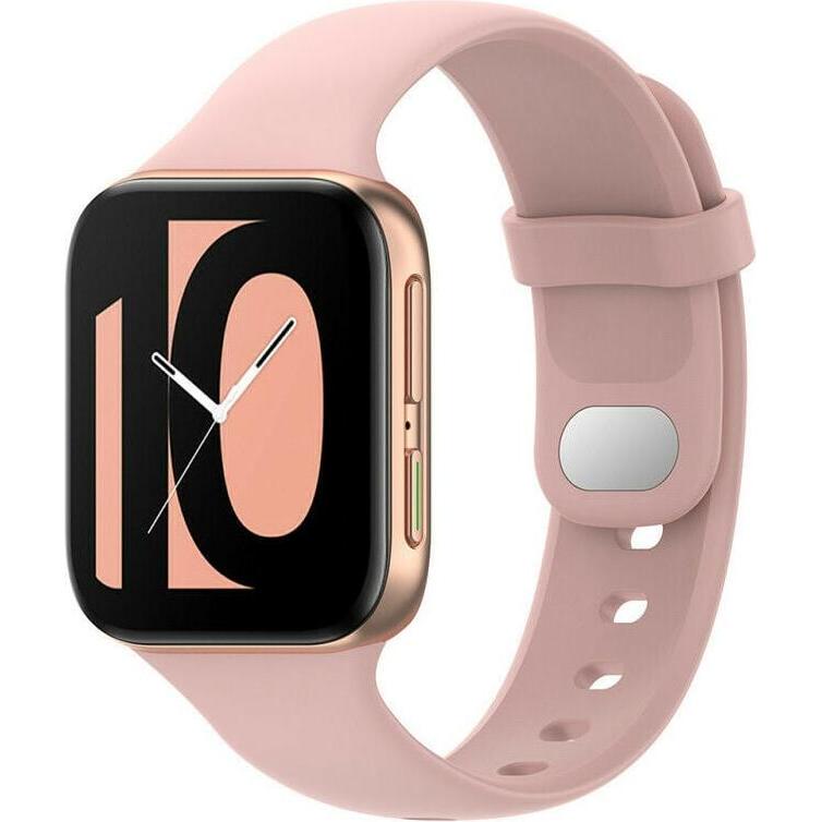 Strap-it Silikonarmband (Silikon), Uhrenarmband, Rosa